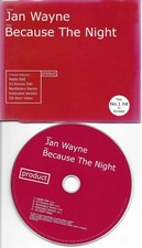 JAN WAYNE BRUCE SPRINGSTEEN trk Because Night MIXES & VIDEO CD Single USA seller