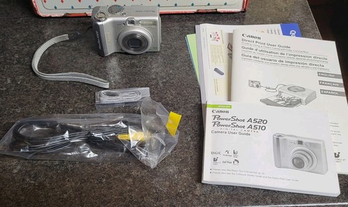 Canon powershot a520 0mp - canon,