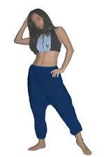 PANTALONE EFFETTO SAUNA -Blu