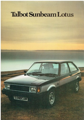 Talbot sunbeam lotus originale - talbot,
