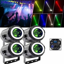 4x Pin Spot Par luce di scena