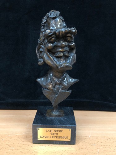 David letterman statua - -,