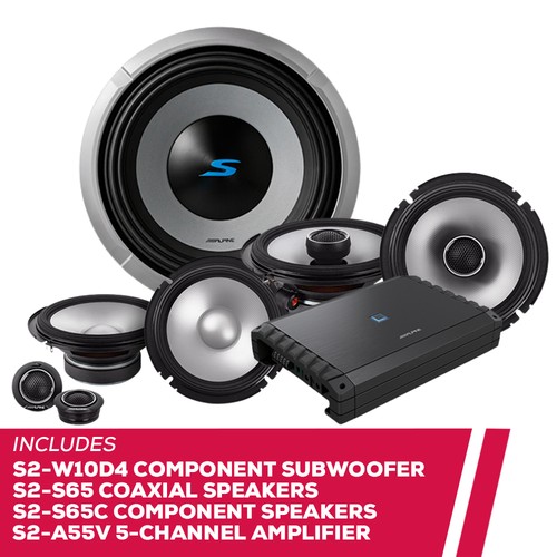 Alpine w10d4 subwoofer - alpine, s2-w10d4