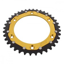 Pignone alluminio oro 38 denti
