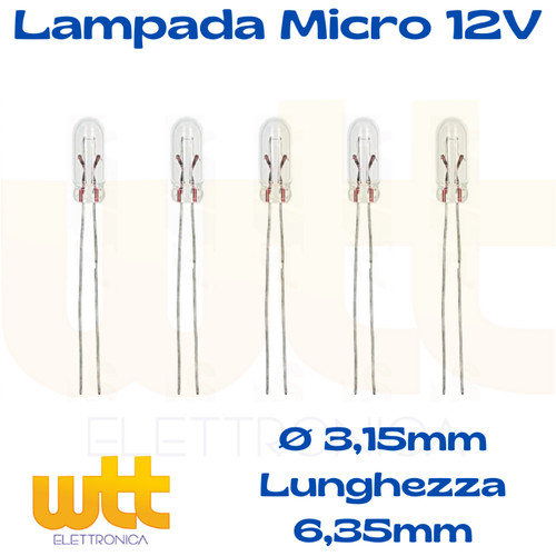 Lampadina 12v volt a - 12v, 12