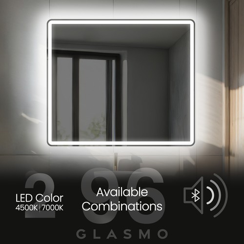 Specchio bagno illuminato - , con