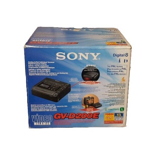 Sony 200e per supporti - gv-d,