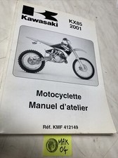 Kawasaki KX85 2001 KX 85 Manuale Revisione Tecnica Moto Officina 85KX IN French