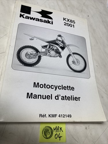 Kawasaki kx85 2001 85 - kawasaki,
