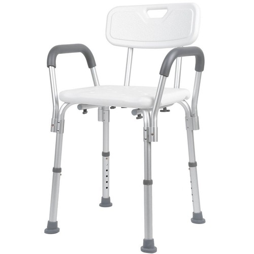 Sedile doccia con schienale - sedile,