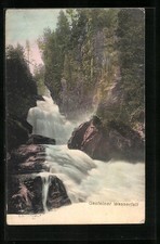 Idillio alla cascata di Gastein, cartolina 1906 