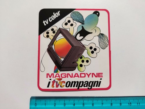 Adesivo magnadyne color - tv,