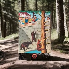 Scatola animata vintage di cioccolatini Tobler (Berna, Fossa degli orsi)