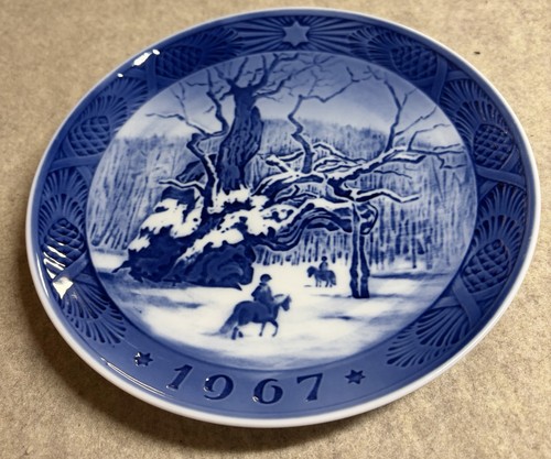 Piatto natale 1967 royal - di,