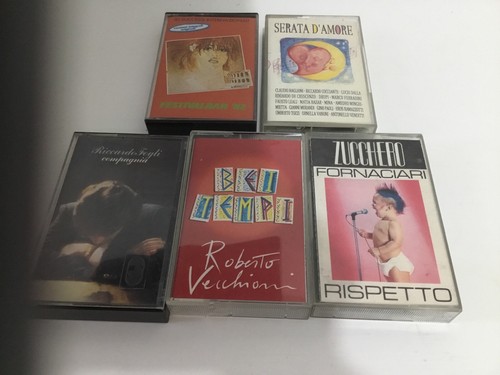 Cinque musicassette vintage - ,