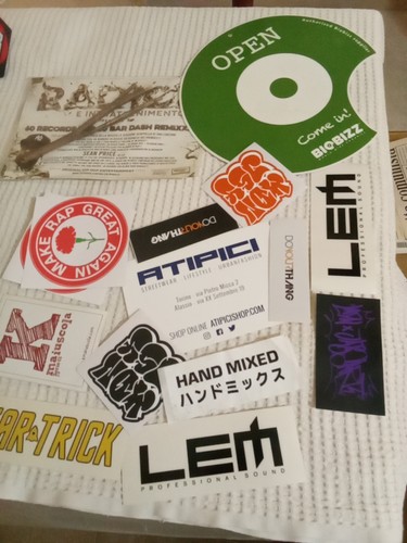 Adesivi stickers rap lem mega - stickers,