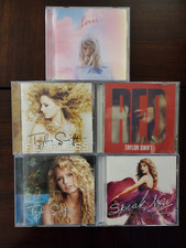 Taylor Swift 5 CD lot