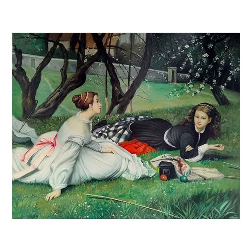 Quadro dipinto mano olio su - quadro, a