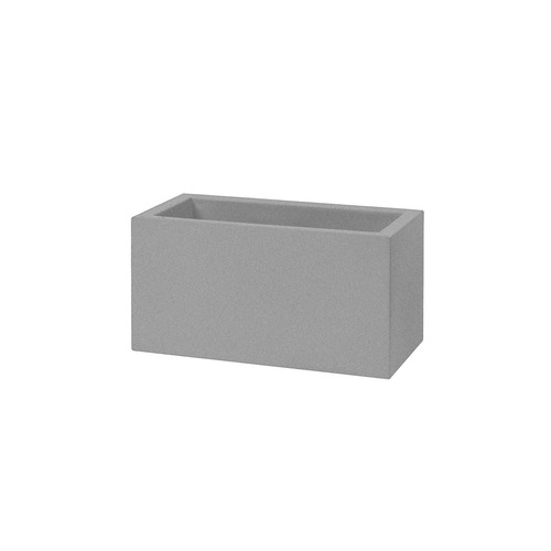 Vaso rettangolare indoor - rettangolare, e