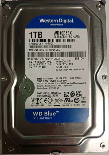 Western digital blue 1tb - western,