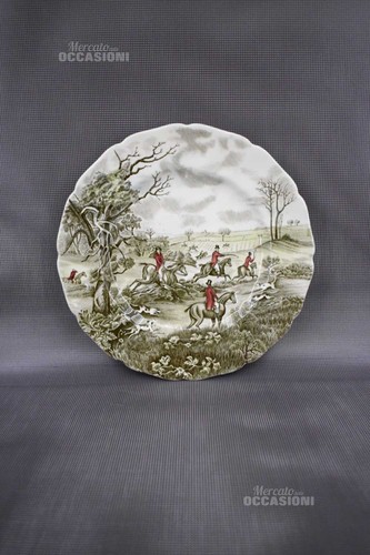 Piatto decorato ceramica