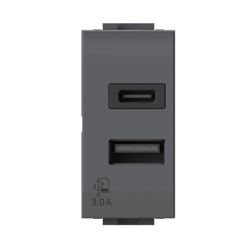 Modulo doppia usb tipo a - doppia, 2.0