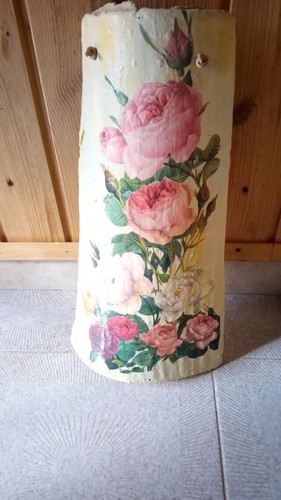Vecchia tegola decoupage - vecchia,