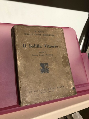 Balilla vittorio r f - balilla, r.f