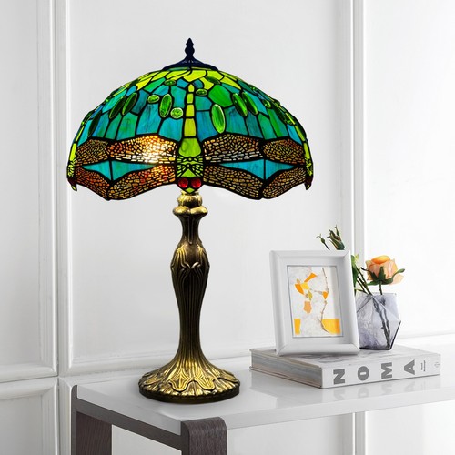 Tiffany green dragonfly - tiffany,