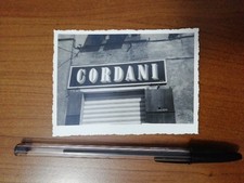 GENOVA, NEGOZIO CORDANI, INSEGNA, EPOCA