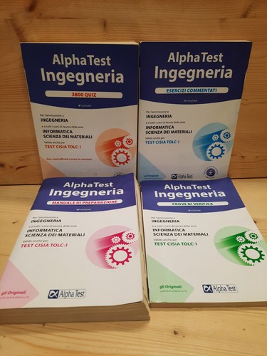 Alpha test ingegneria - alpha, esercizi