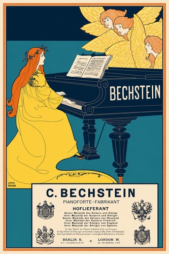 Poster bechstein - poster, c.