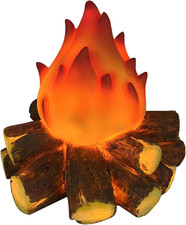 Camino Finto, Finto 3D Tronchi Di Fiamma Falsa a Batteria Realistica a Infiammat