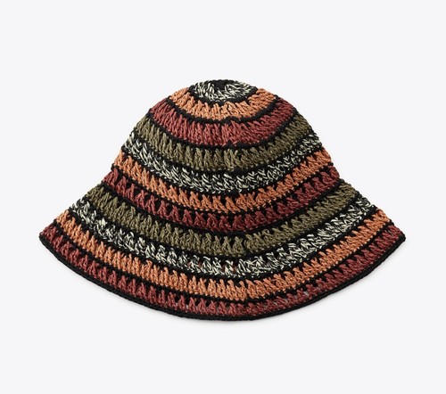 Cappello secchiello tessuto - a,