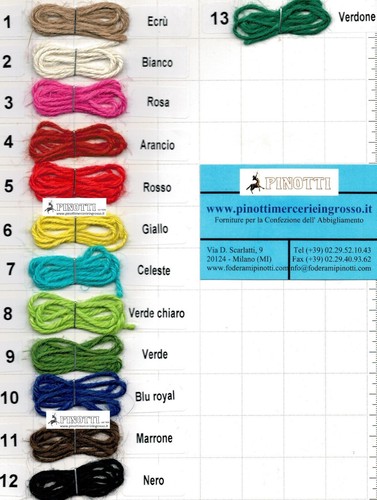 Corda juta naturale - di,