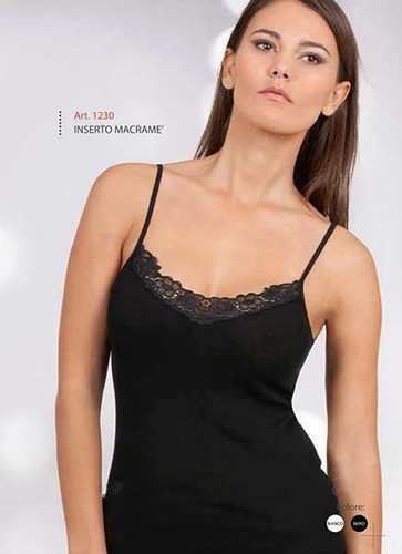 Canottiera donna egi spalla - canottiera,
