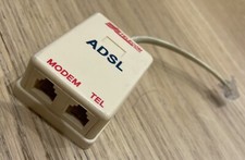 Filtro ADSL TELECOM ORIGINALE per Impianti Telefonici con Prese RJ (modem-Tel)