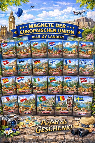 Paesi magnete souvenir - 27,