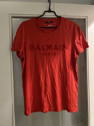 Shirt balmain uomo - balmain, rossa