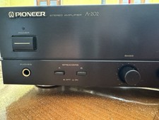 PIONEER A-202 STEREO AMPLIFICATORE INTEGRATO 2x35 WATT PHONO IN VINTAGE AMPLI