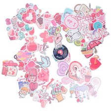  100 fogli di adesivi in ​​vinile Adesivi per laptop Adesivi per computer