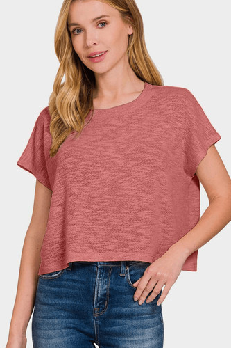 Shirt zenana casual - casual, boxy