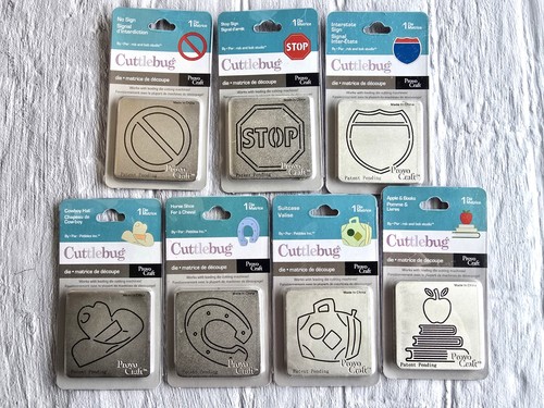 Cuttlebug 2x2 fustella - , bundle