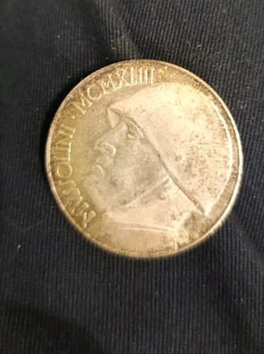 Moneta del regno italia - d'italia, di