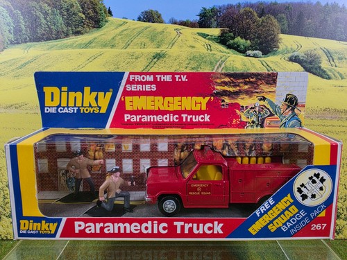 Dinky toys 267 paramedic truck - toys,