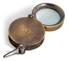 Bronze Retractable Magnifier