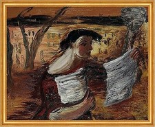 Woman with Leaflets Aleksandr