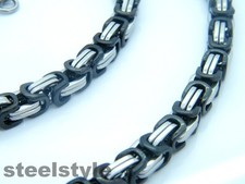 Grande Pesante Collana Acciaio