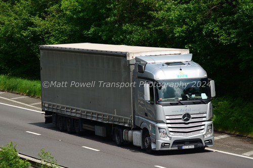 Truck photo 12x8 - -, mercedes