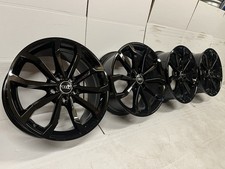 Cerchi Originali Audi A4 8W 18" 8W0601025H 8Jx18ET40 Nero Lucido IVA